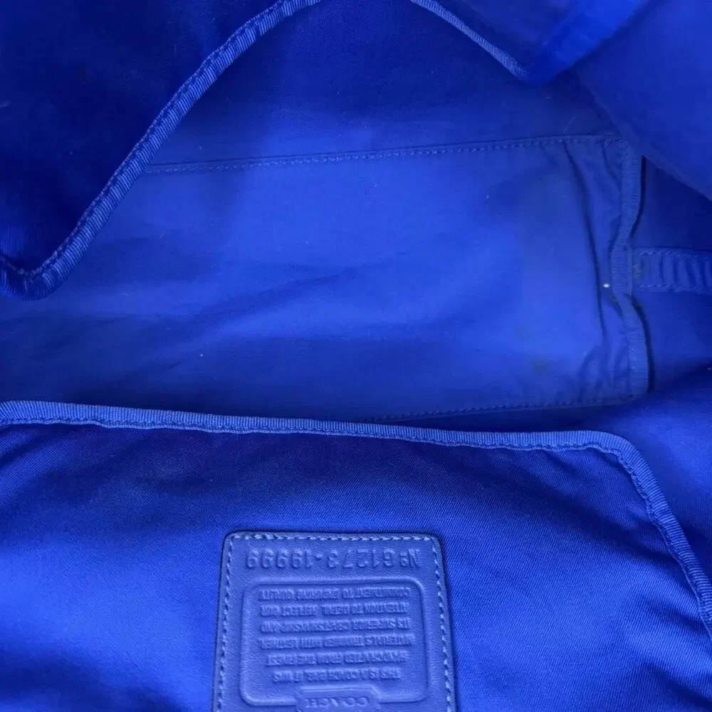 Vintage coach hamptons weekend signature tote